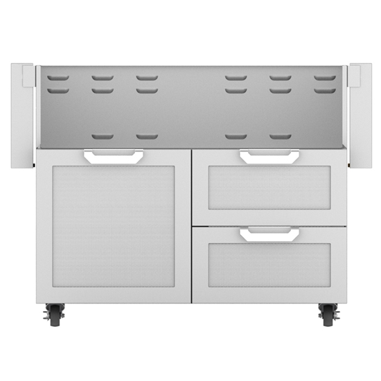 Outdoor 42" Double Drawer and Door Tower Grill Cart - GCR42