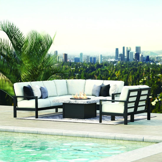 Rust proof outdoor sectional sets