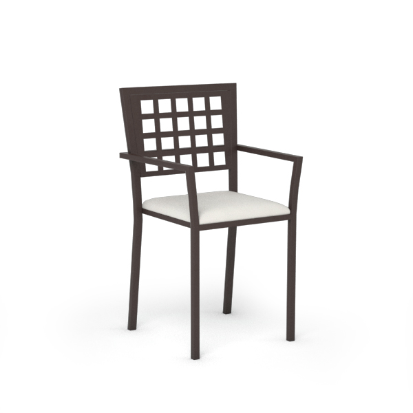 Manhattan Cafe Stackable Chairs with Padded Seats