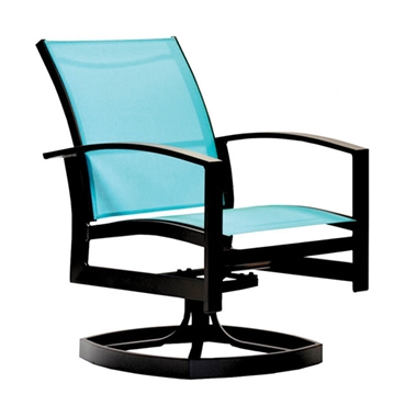 Lane Venture Capstone Sling Swivel Dining Chair  - 404-46