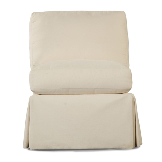 Harrison Armless Swivel Chair front view