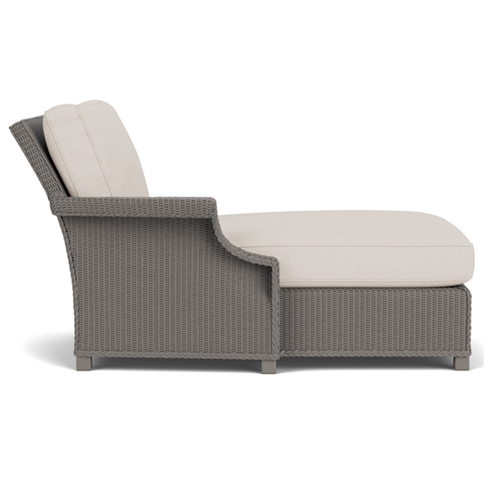 Lloyd Flanders Hamptons Right Arm Sectional Chaise Side View