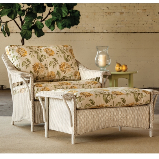 Nantucket Wicker Chair and a Half - 51015
