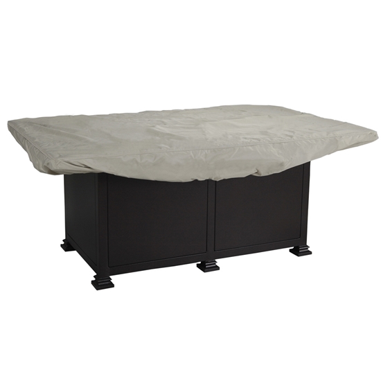 Santorini 36" x 58" Chat Height Fire Pit Table - 5110-3658C