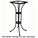 Standard Wrought Iron Bar Table Base (BT01-BASE)