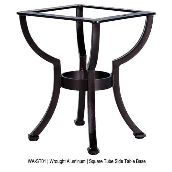 30" Round Porcelain Tile Top Side Table - P30-XX-ST01