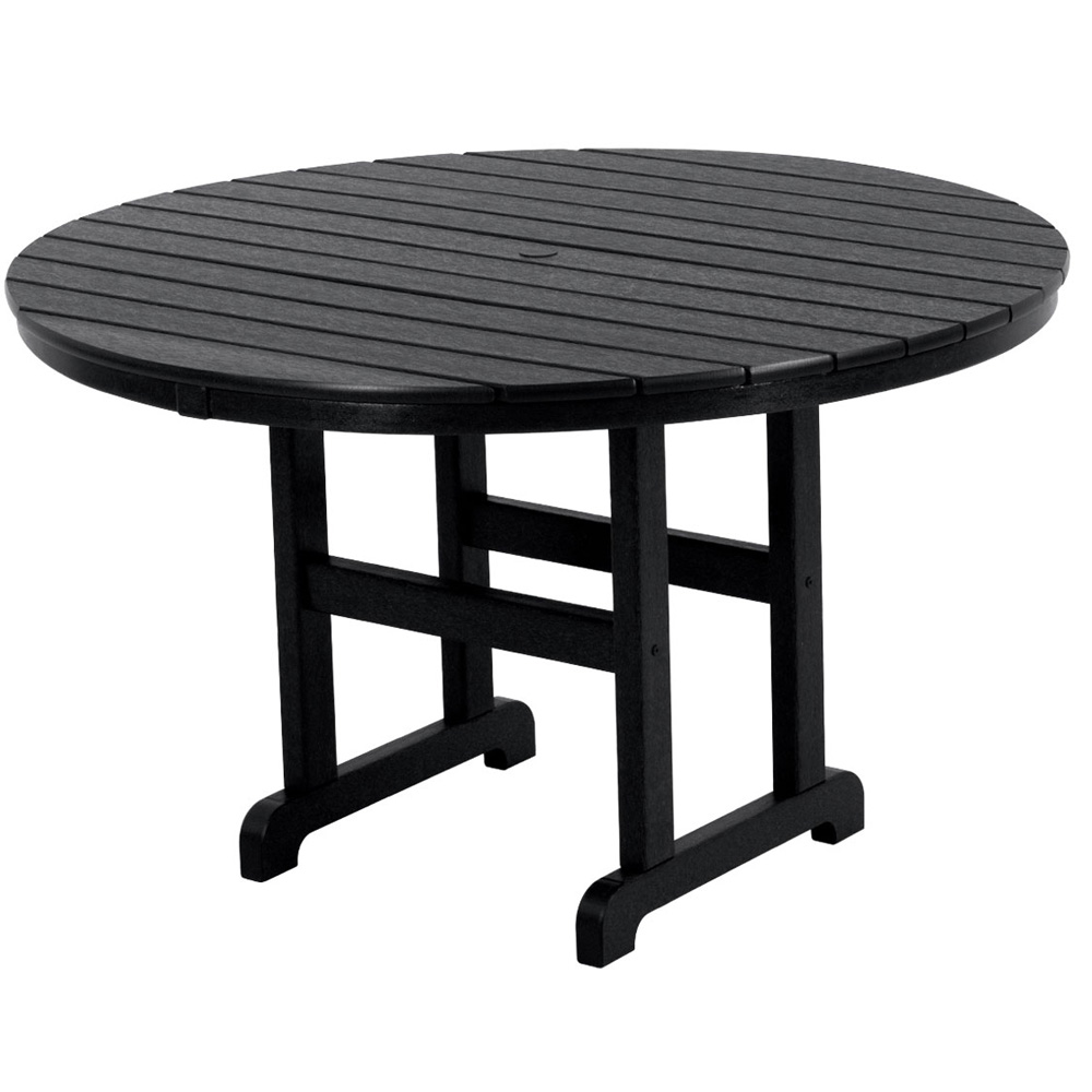PolyWood 48 inch Round Dining Table - RT248