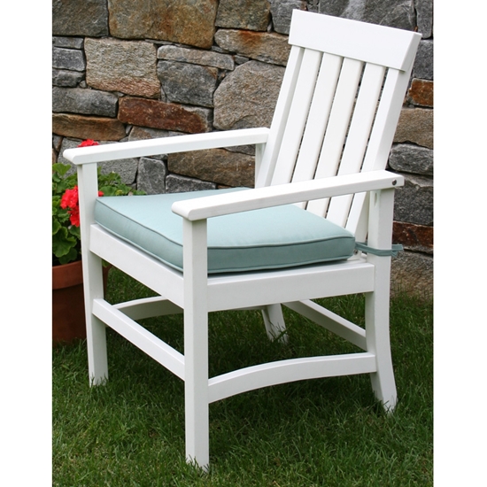Seaside Casual Hampton Dining Chair with cushion