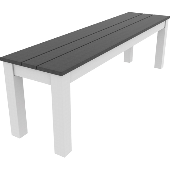 Seaside Casual Greenwich 60" Slatted Dining Bench