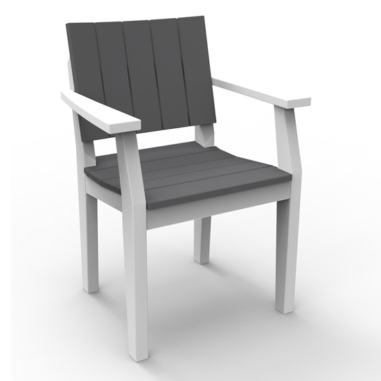 Seaside Casual Mad Dining Arm Chairs