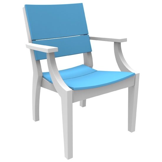 Seaside Casual Sym Dining Arm Chairs