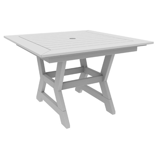Seaside Casual Sym 44" Square Dining Table