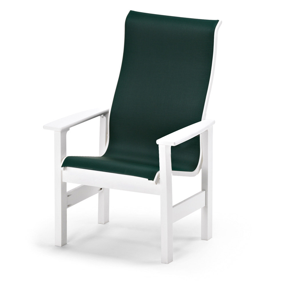 Sling seating dining chairs