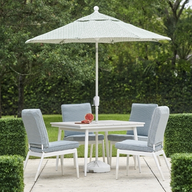 Telescope Casual Welles Outdoor Patio Dining Set for 4 - TC-WELLES-SET5