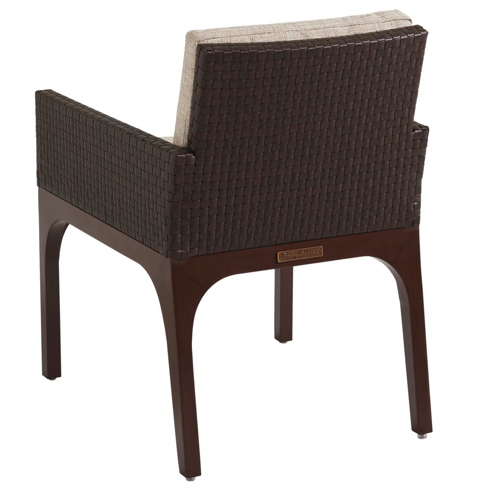 Abaco dining chair back view