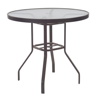 Windward Glass 36" Round Bar Table - KD3618BG