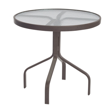 Windward Glass 30" Round Dining Table - WT3018G