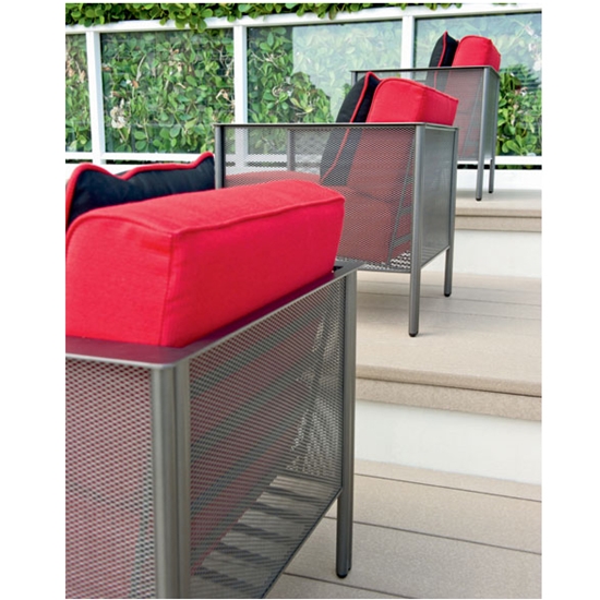 Jax Wrought Iron Stationary Lounge Chair - 2J0006