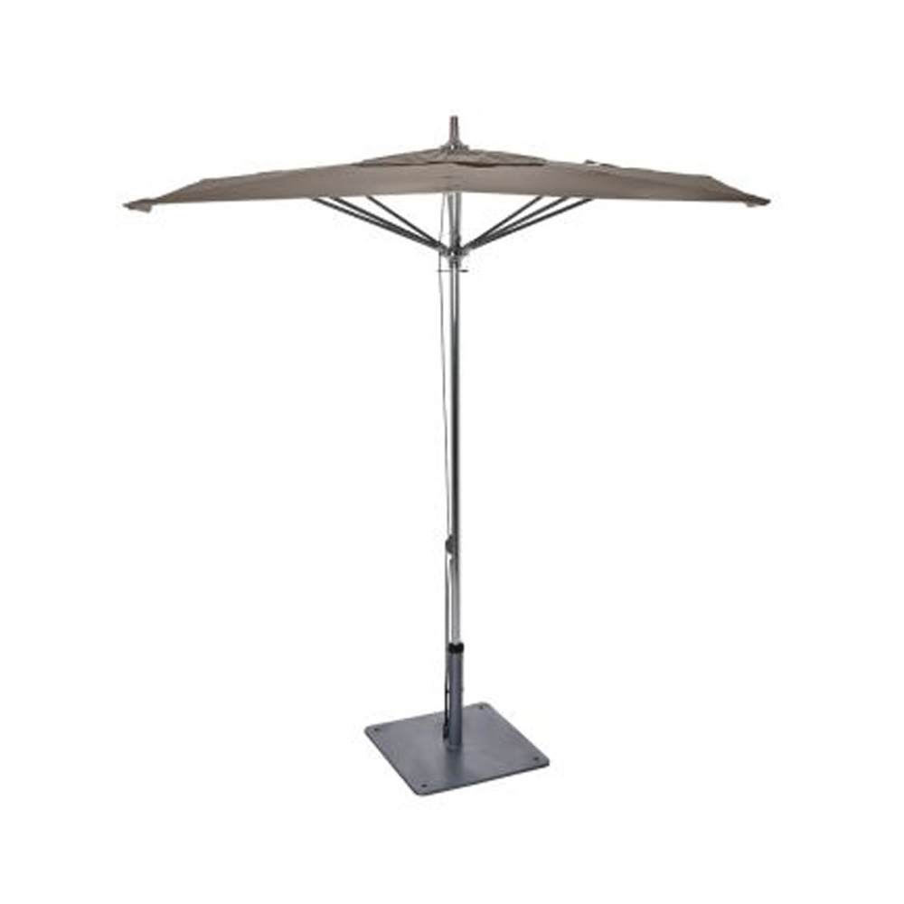 Woodard Canopi Grace 6' Square Flat Umbrella with Sunbrella Marine Fabric - 6WCSQPP