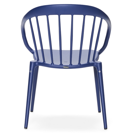 Windsor Stackable Dining Chairs back angle