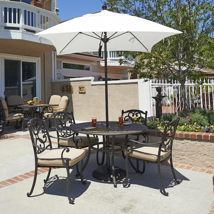 california umbrella 6' patio umbrella Sq Venture Series Contract Grade Umbrella, Push Open, White Pole, Sunbrella Antique Beige, ALTO604170-5422 : Patio, Lawn & Garden The strong aluminum pole frame is matched by a simple and efficient push lift system that completes a resilient and easy to use umbrella California Umbrella GSPT608117-48032 6' Aluminum