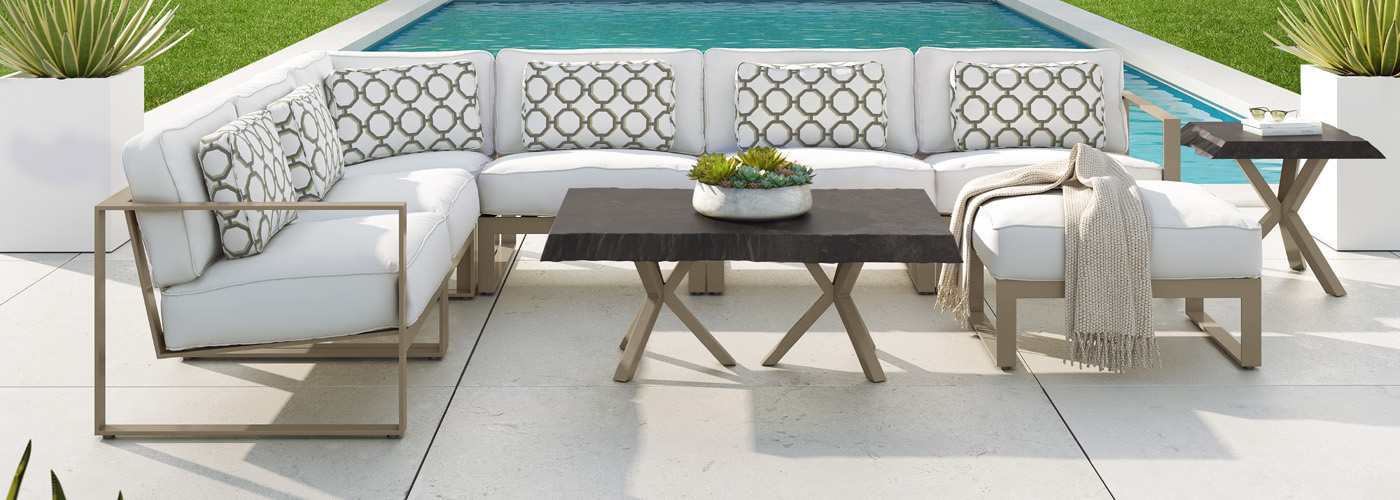 Castelle Altra Tables Outdoor Furniture Collection