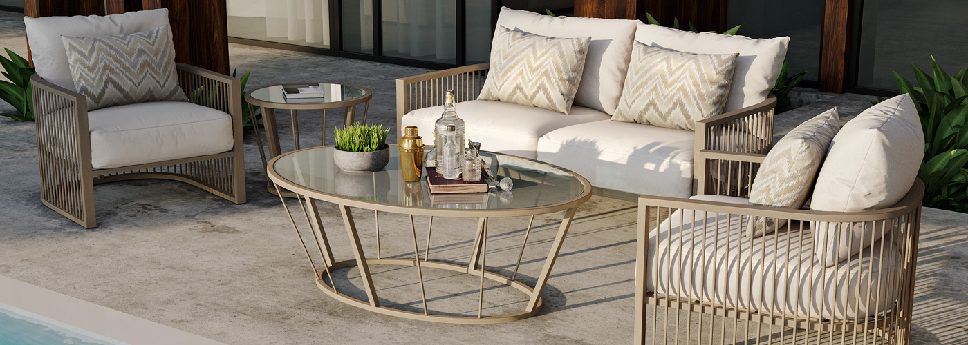 Castelle Avenue Outdoor Furniture Collection