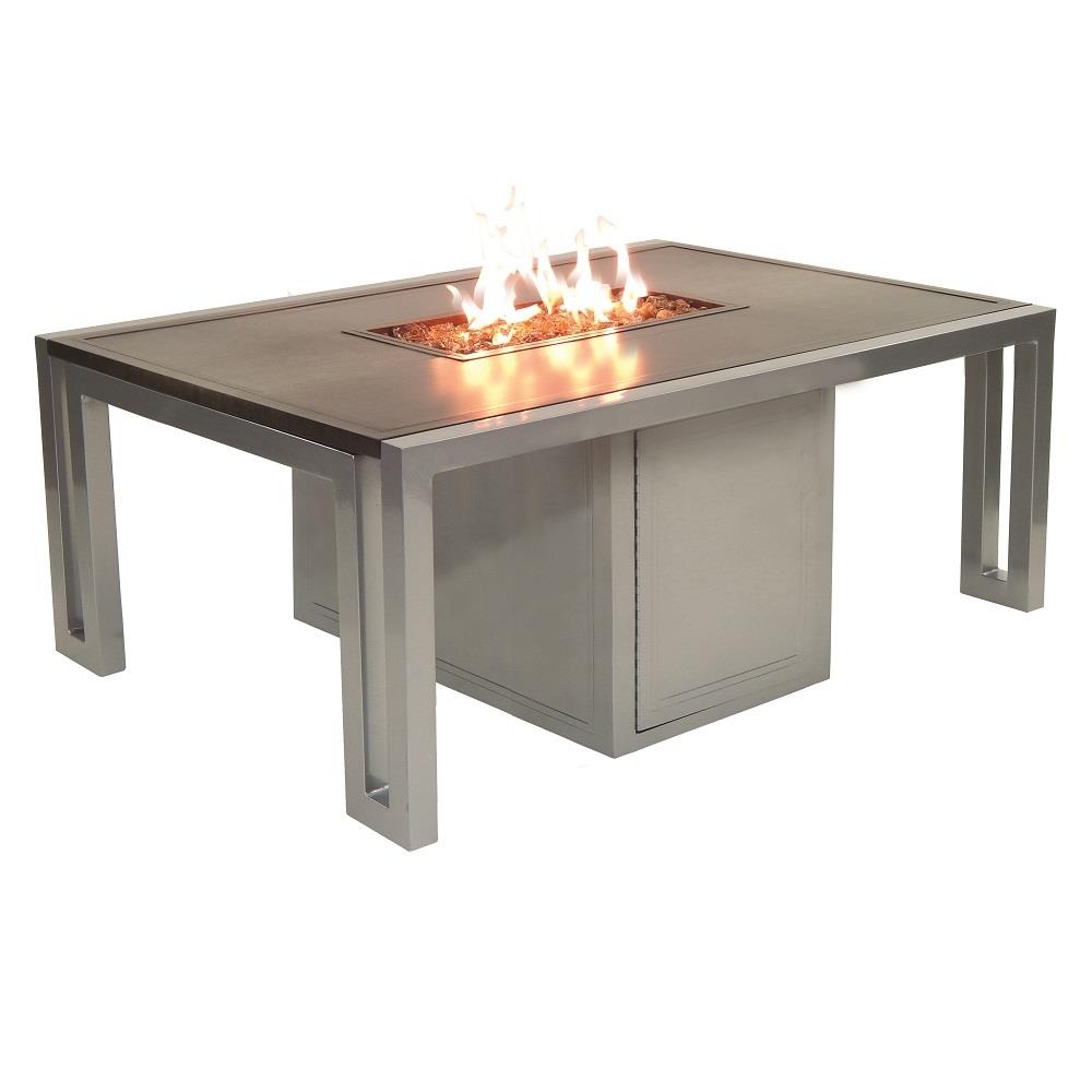 Castelle Classic 49 Round Fire Pit Coffee Table Fire & Heat