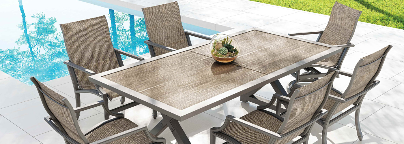 Castelle Lancaster Outdoor Furniture Collection