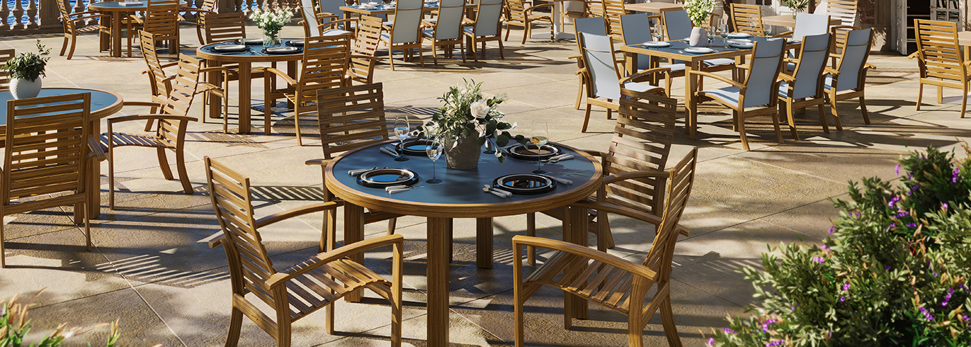 Castelle Santorini Outdoor Furniture Collection