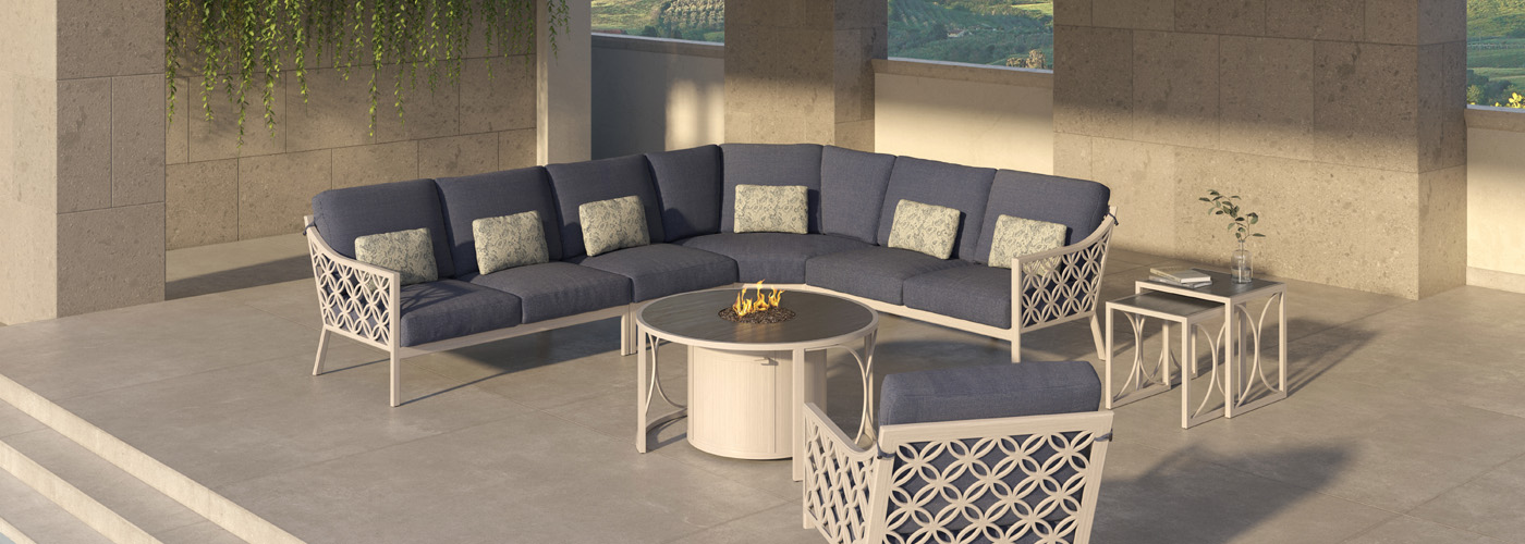Castelle Saxton Outdoor Furniture Collection
