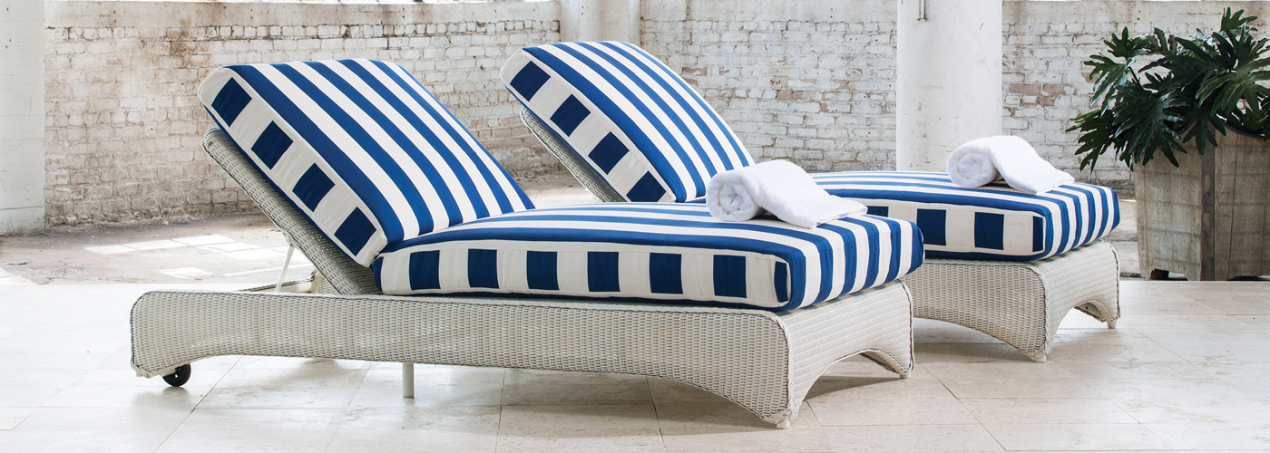 Lloyd Flanders Chaise Loungers