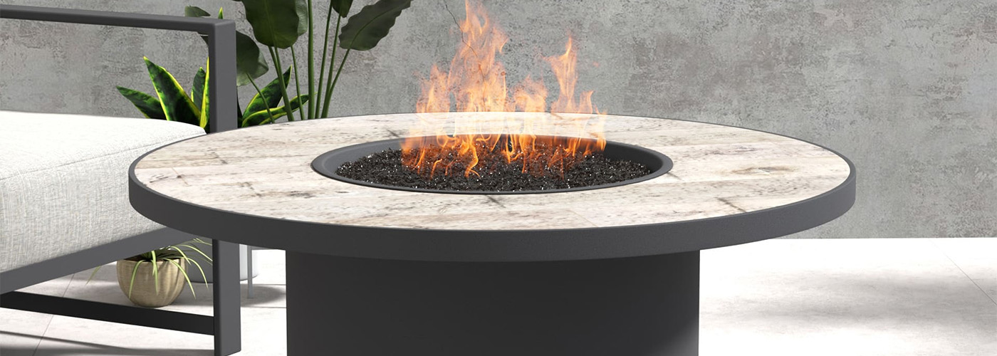 OW Lee Anello Fire Pit Tables
