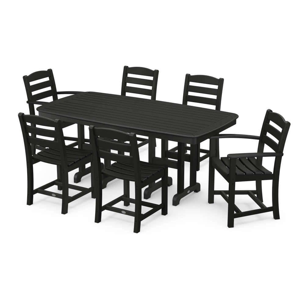 POLYWOOD La Casa Cafe 7 Piece Dining Set | PWS131-1