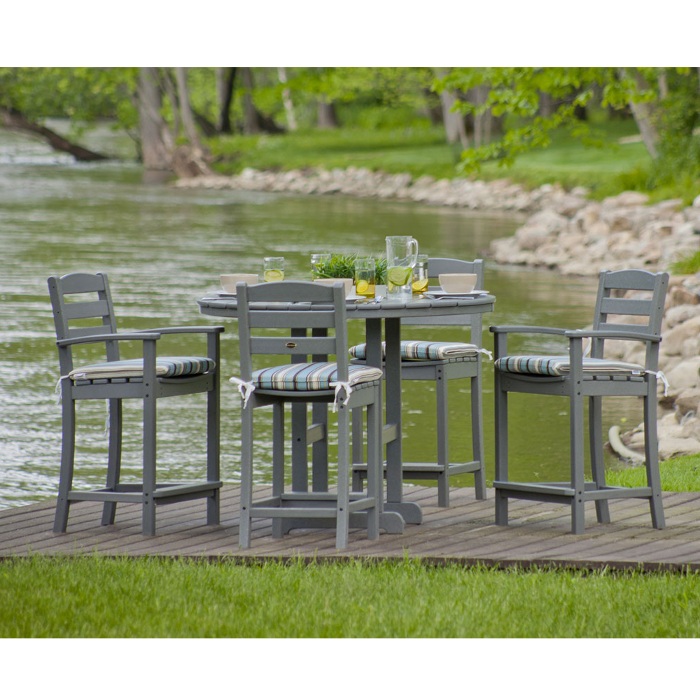 POLYWOOD La Casa Cafe 5 Piece Bar Set | PW-LACASA-SET1