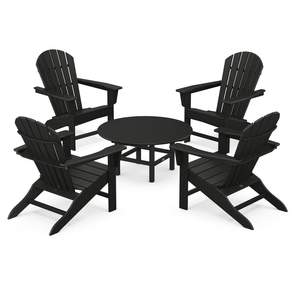 POLYWOOD South Beach Adirondack Chat Set | PWS105-1