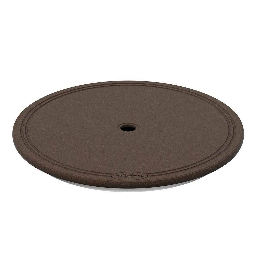 acrylic lazy susan for patio table with umbrella Tropitone 22