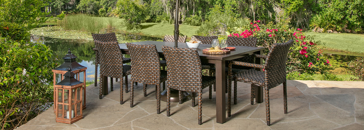 Windward Bistro Wicker Outdoor Furniture Collection Free Shipping