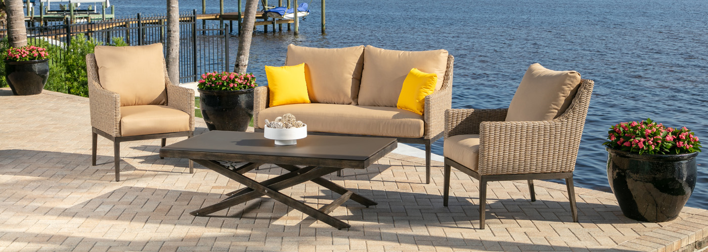 Windward Loft Wicker Outdoor Furniture Collection Free Shipping