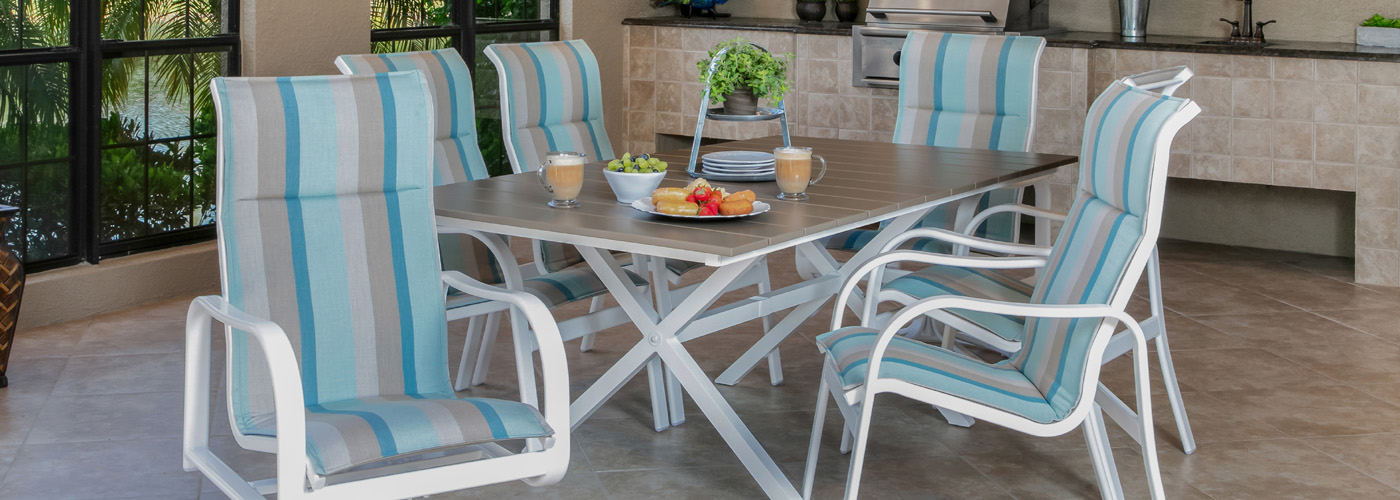 Windward Tahoe Plank Tables Outdoor Furniture Collection