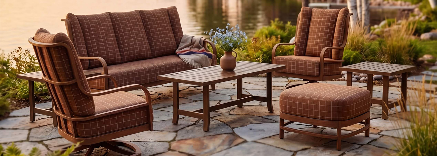 Woodard Brit Outdoor Furniture Collection