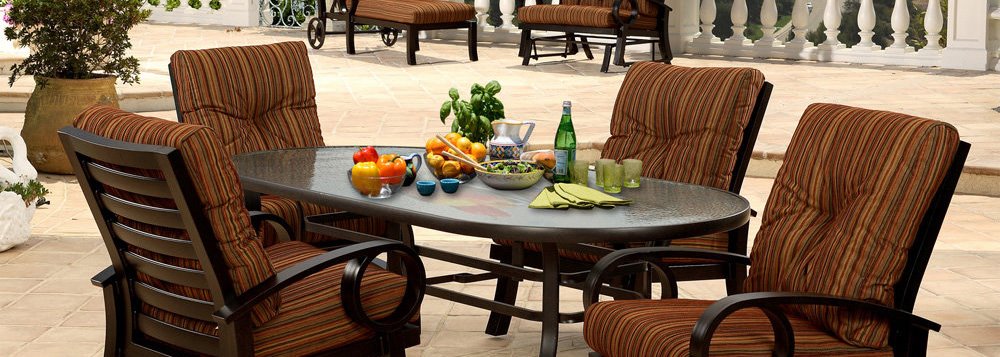 Mallin Eclipse Cushion Furniture Collection Usa Outdoor - Mallin Patio Table Replacement Parts