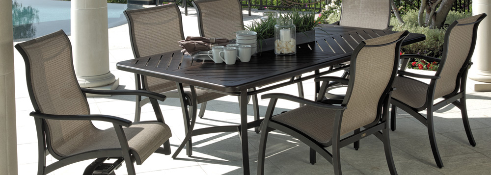 Mallin Fulton Tables Usa Outdoor, Mallin Outdoor Furniture