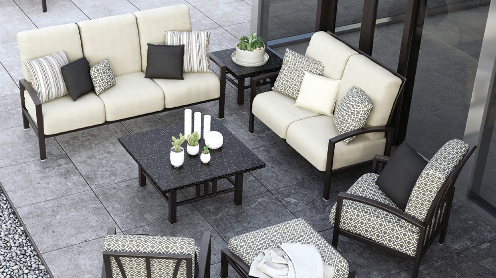 Homecrest Havenhill Cushion 7 Piece Patio Set
