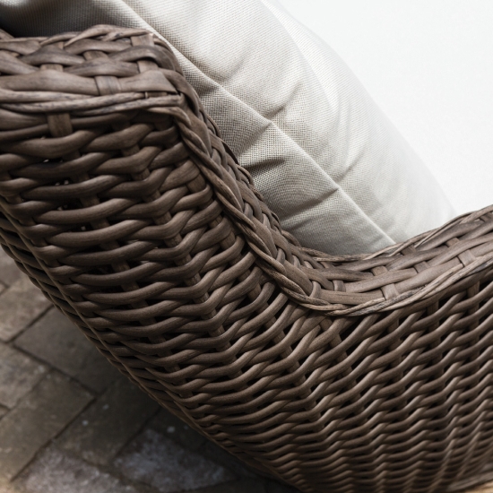 Largo 4 Piece Wicker Lounge Chair Set - LF-LARGO-SET5