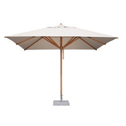 Bambrella Levante 8.5 x 11.5 Rectangle Umbrella with 2.25" Pole
