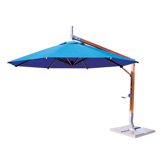 Sirocco Sidewind 8.5' Square Cantilever Umbrella - 2.6m-SQ-SW-S