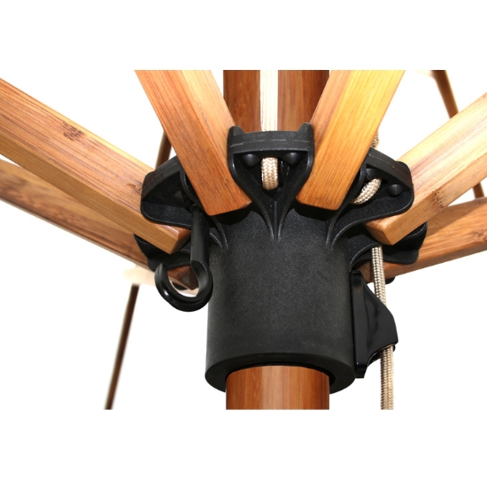 Sirocco 6.5' Square Umbrella - 1.5" Pole - 20m-SQ-S