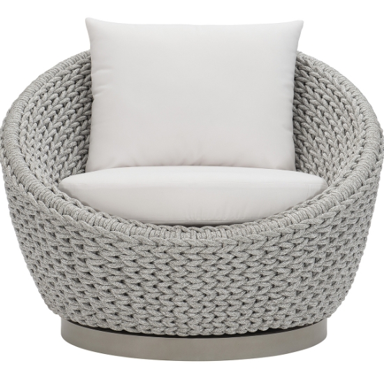Savaii Outdoor Swivel Chair front