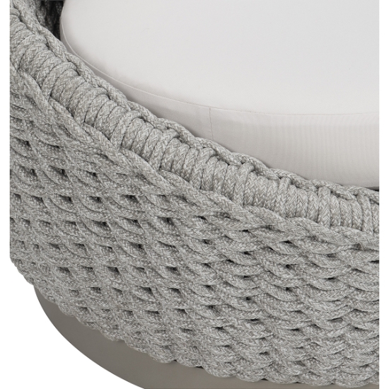 Savaii Outdoor Swivel Chair rope detail